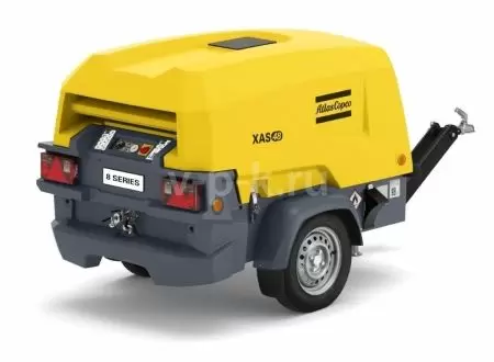 Винтовой компрессор Atlas Copco XAS 48 KD С ГЕНЕРАТОРОМ