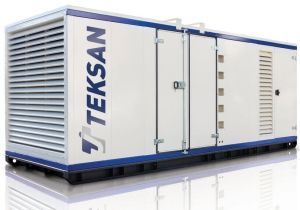 Дизельный генератор TEKSAN TJ650BD5C в кожухе  фото