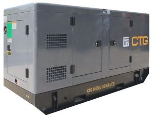 Дизельный генератор CTG AD-165RE в кожухе  фото
