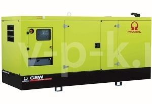 Дизельный генератор PRAMAC GSW170V 3-фазный в кожухе (альт. Mecc Alte)  фото
