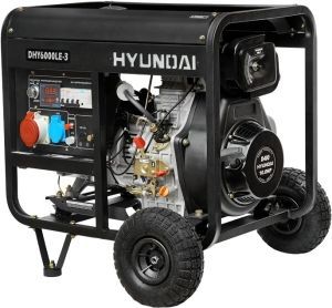 Дизельный генератор Hyundai DHY 6000LE-3  Дизельный генератор Hyundai DHY 6000LE-3  фото