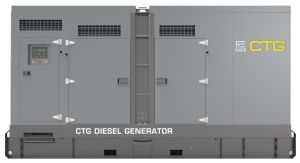 Дизельный генератор CTG 770P в кожухе (альтернатор WEG)  фото