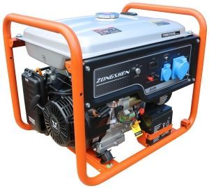 Бензиновый генератор Zongshen PB 6000 E  фото