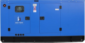 Дизельный генератор Исток АД80С-Т400-РПМ35 в кожухе с АВР  синхронный фото
