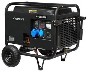 Бензиновый генератор Hyundai HY 9000SE  фото