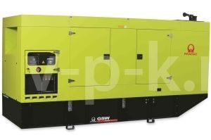 Дизельный генератор PRAMAC GSW415P 3-фазный в кожухе  фото