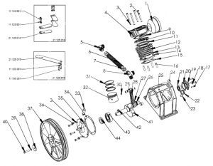 R 21174002 Переходник (T) ZG3/4"-2хG3/4", 110 гр. LB50 для lb50 фото