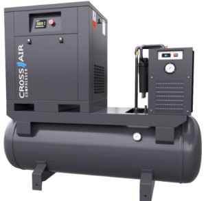 Винтовой компрессор CrossAir CA5.5-8RA-500DRY IP54 фото