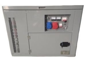 Дизельный генератор Амперос LDG12000E-3 стартер в кожухе  Дизельный генератор Амперос LDG12000E-3 стартер в кожухе  фото