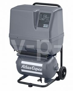 Поршневой компрессор Atlas Copco LFx 0,7 1PH на тележке с ресивером Поршневой компрессор Atlas Copco LFx 0,7 1PH на тележке с ресивером фото