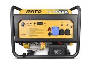 Бензиновый генератор RATO R7000DA э/c + подготовка к автозапуску  фото