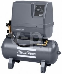Поршневой компрессор Atlas Copco LFx 2 1PH на тележке с ресивером фото
