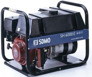 Бензиновый генератор SDMO SH 6000E  для дачи Бензиновый генератор SDMO SH 6000E  для дачи фото