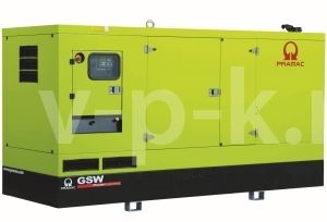 Дизельный генератор PRAMAC GSW220V 3-фазный в кожухе  фото