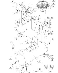 R 3106.00.00.021 Переходник 2"Mх3/4"F для 500lb75