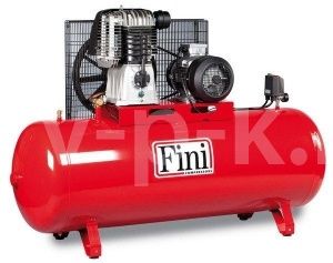 Поршневой компрессор Fini BK_120-500F-10 масляный с ременным приводом Поршневой компрессор Fini BK_120-500F-10 масляный с ременным приводом фото
