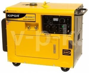 Бензиновый генератор KIPOR KGE12EW  фото