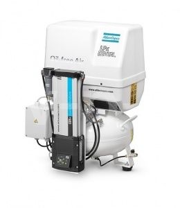 Поршневой компрессор Atlas Copco LFx 0,7 D 1PH на ресивере(24 л) с осушителем SDN Поршневой компрессор Atlas Copco LFx 0,7 D 1PH на ресивере(24 л) с осушителем SDN фото