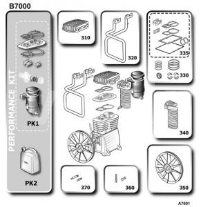 Комплект прокладок b7000 Комплект прокладок b7000 фото