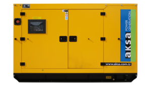 Дизельный генератор Aksa APD110A в кожухе  стационарный Дизельный генератор Aksa APD110A в кожухе  стационарный фото