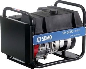 Бензиновый генератор SDMO SH 6000  для газового котла Бензиновый генератор SDMO SH 6000  для газового котла фото