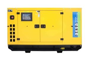 Дизельный генератор Aksa APD89C в кожухе с АВР  Дизельный генератор Aksa APD89C в кожухе с АВР  фото
