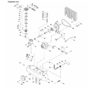 EXHAUST PIPE FUBAG ROBUST AIR HS2065K66 фото