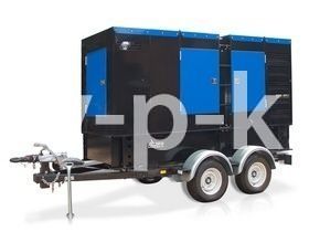 Дизельный генератор ТСС АД-100С-Т400-1РКМ19 в шумозащитном кожухе на прицепе с АВР Дизельный генератор ТСС АД-100С-Т400-1РКМ19 в шумозащитном кожухе на прицепе с АВР