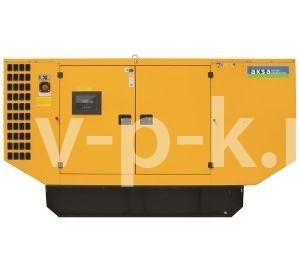 Дизельный генератор Aksa AC110 в кожухе с АВР  фото