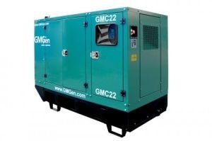Дизельный генератор  GMC22 в кожухе Дизельный генератор  GMC22 в кожухе