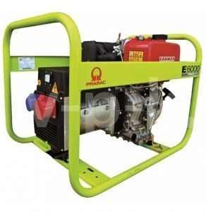 Дизельный генератор PRAMAC E6000, 400/230V, 50Hz  фото