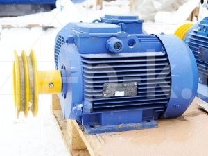 Электродвигатель со шкивом С415М к головке С415М для компрессора АСО-Бежецк фото