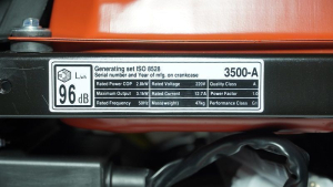 Бензиновый генератор Loncin LC3500-AS 06070 передвижной фото