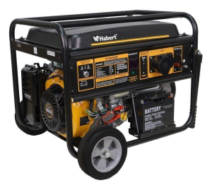 Бензиновый генератор Habert HT8000EB 57179 4-х тактный фото