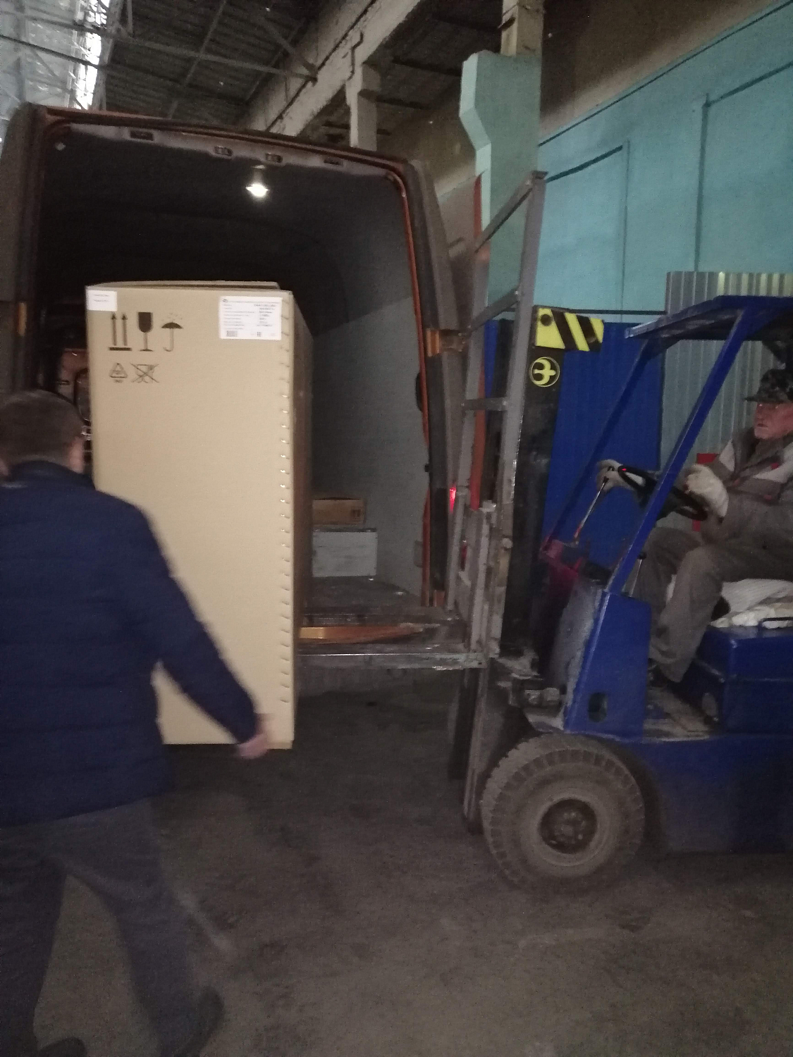 Отгрузка ресивера и поршневого компрессора