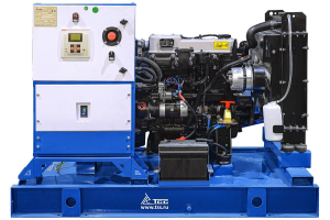 Дизельный генератор ТСС ЭД-16-Т400-1РПМ5 на шасси 039343 фото