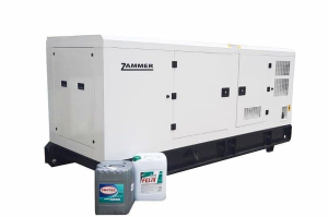 Дизельный генератор Zammer AD-450-Т400 Prof 6M33D572E200 в кожухе  4-х тактный фото