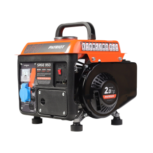 Бензиновый генератор PATRIOT SRGE 950 474103119 передвижной фото