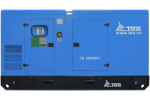 Дизельный генератор ТСС ЭД-150-Т400 с АВР в шумозащитном кожухе на прицепе 025140 фото