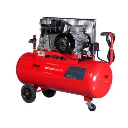 Поршневой компрессор  B5200B/100 CT4 + Набор пневмоинструмента 34 предмета