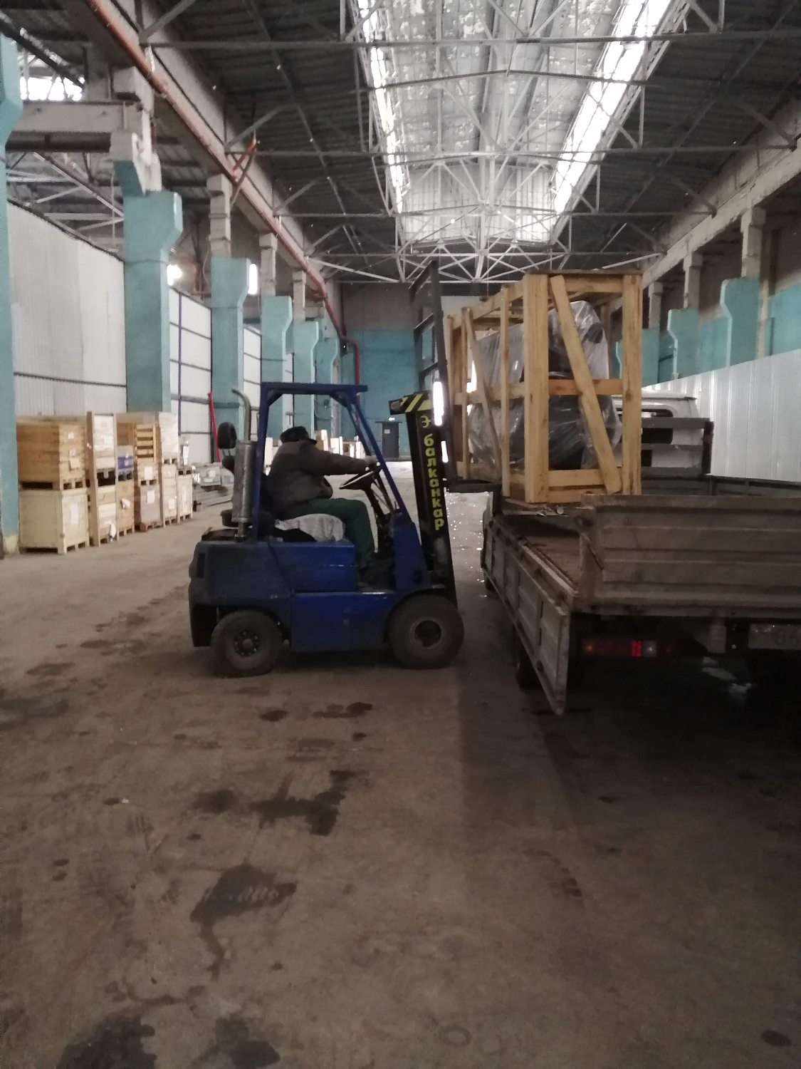 Отгрузка СБ4/Ф-500.LB75 ТБ дилеру