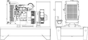 Дизельный генератор Onis Visa P 105 B  фото
