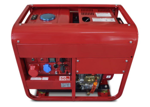 Дизельный генератор REDVOLT EPD7500EA3 EPD7500EA3 передвижной фото