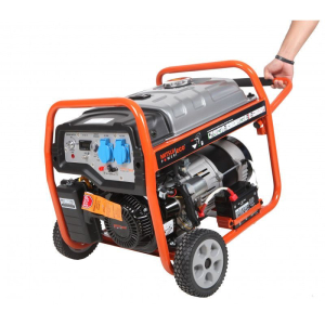 Бензиновый генератор Mitsui ZM 3800 E  синхронный фото