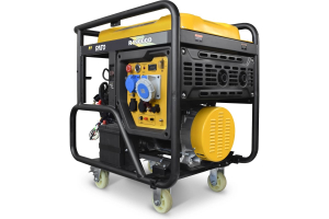 Бензиновый генератор RATO R19000D электростартер + колесный комплект  переносной фото