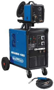 Сварочные выпрямители MIG MAG BlueWeld Megamig 480 R.A. Сварочные выпрямители MIG MAG BlueWeld Megamig 480 R.A. фото
