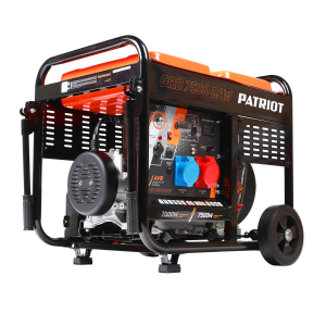 Дизельный генератор PATRIOT GRD 7500 DAW 472732275 передвижной фото