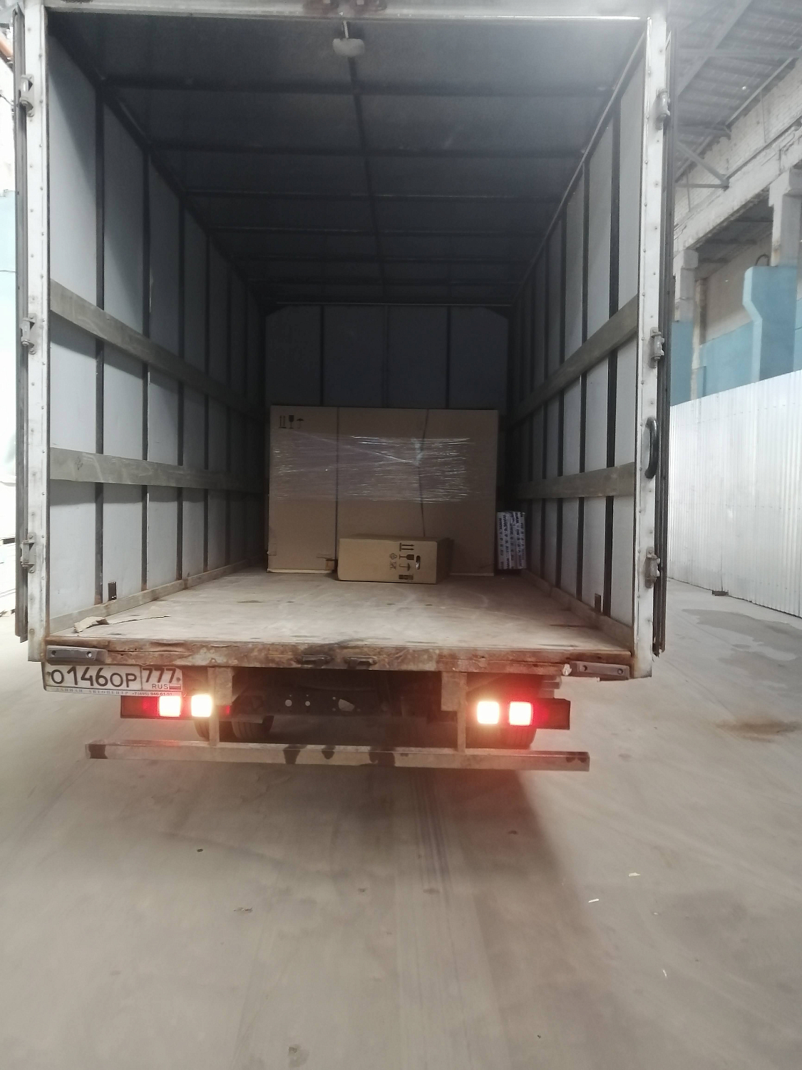 Поступление на склад компании ВПК в г. Воронеж