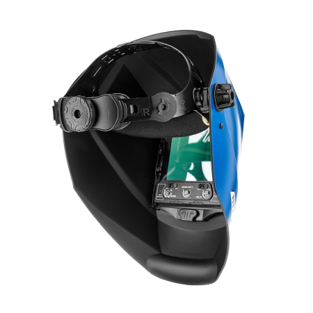 Маска сварщика хамелеон ПТК SK600 SUPER VISION, синяя Маска сварщика хамелеон ПТК SK600 SUPER VISION, синяя