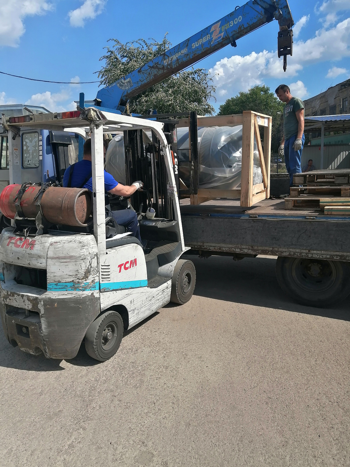 Отгрузка ресивера РВ900.11.00 в г. Воронеж